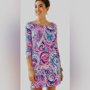 Lilly Pulitzer Sophie Dress‎ UPF 50+ Psychedelic Sunshine